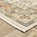 Oriental Weavers Lucca 2063Y Ivory/ Multi 6'7"" x 9'6"" Indoor Area Rug L2063Y200296ST
