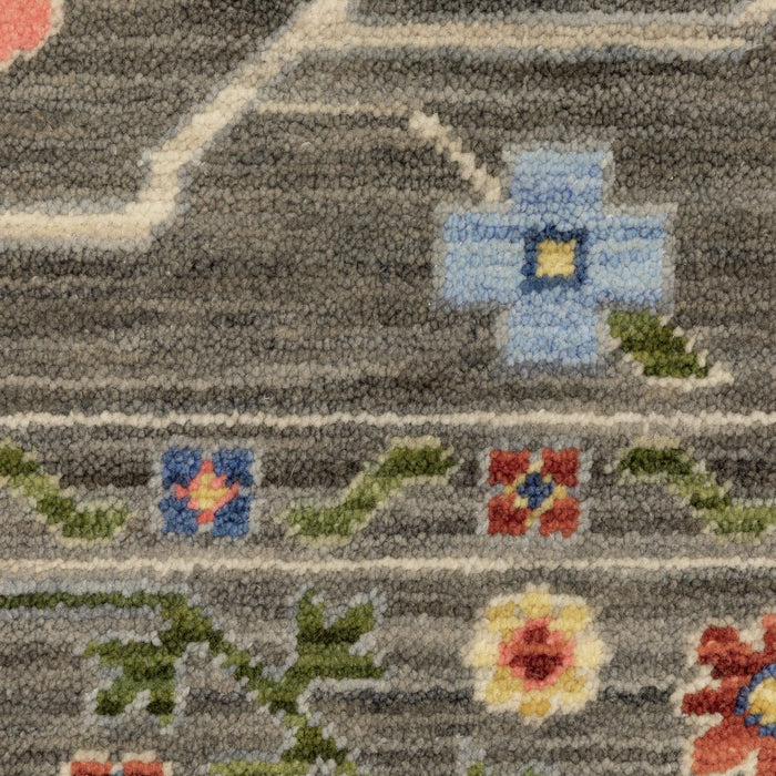 Oriental Weavers Lucca 5506K Grey/ Multi 9'10"" x 12'10"" Indoor Area Rug L5506K300394ST