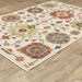 Oriental Weavers Lucca 8111W Ivory/ Multi 5'3"" x 7'6"" Indoor Area Rug L8111W160235ST