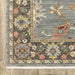 Oriental Weavers Lucca 846D1 Blue/ Multi 9'10"" x 12'10"" Indoor Area Rug L846D1300394ST