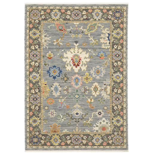 Oriental Weavers Lucca 846D1 Blue/ Multi 7'10"" x 10'10"" Indoor Area Rug L846D1240340ST