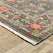 Oriental Weavers Lucca 093K1 Grey/ Multi 5'3"" x 7'6"" Indoor Area Rug L093K1160235ST