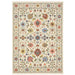 Oriental Weavers Lucca 093W1 Ivory/ Multi 6'7"" x 9'6"" Indoor Area Rug L093W1200296ST