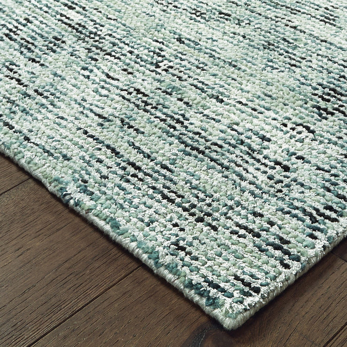 Oriental Weavers Lucent 45901 Blue/ Teal 5' x 8' Indoor Area Rug L45901152244ST