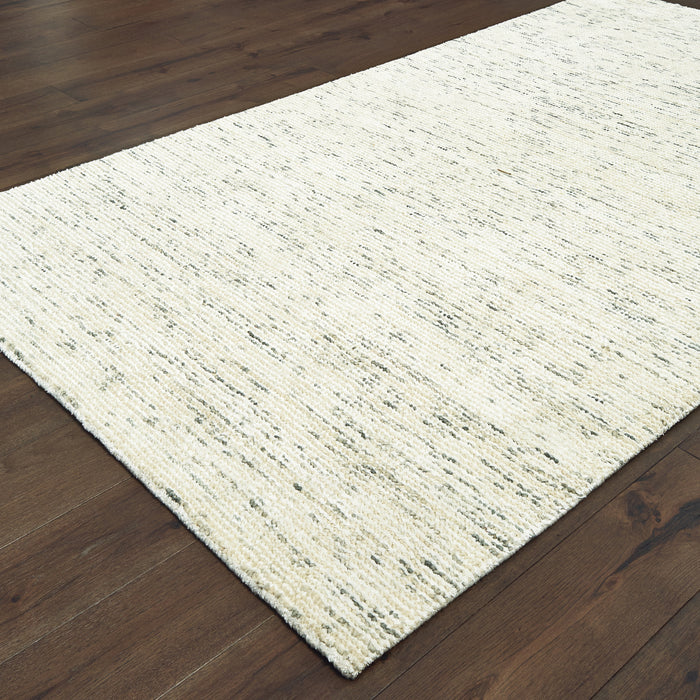Oriental Weavers Lucent 45902 Ivory/ Stone 5' x 8' Indoor Area Rug L45902152244ST