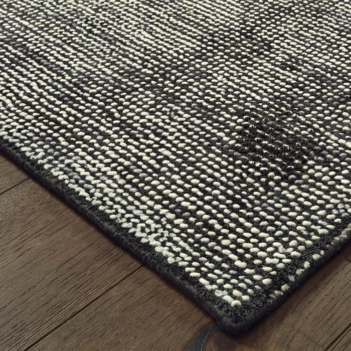 Oriental Weavers Lucent 45904 Charcoal/ Black 5' x 8' Indoor Area Rug L45904152244ST