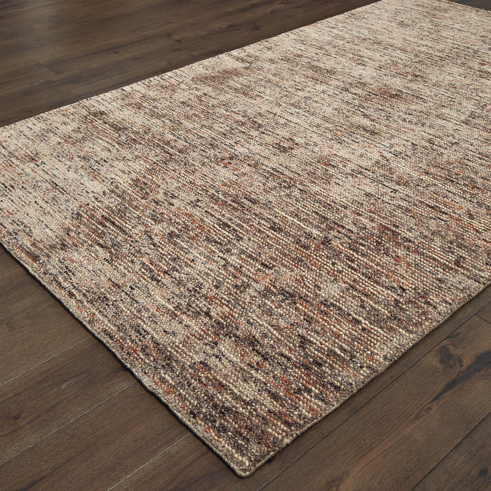 Oriental Weavers Lucent 45907 Taupe/ Pink 10' x 13' Indoor Area Rug L45907305396ST