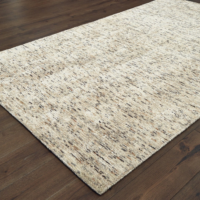 Oriental Weavers Lucent 45908 Ivory/ Sand 5' x 8' Indoor Area Rug L45908152244ST