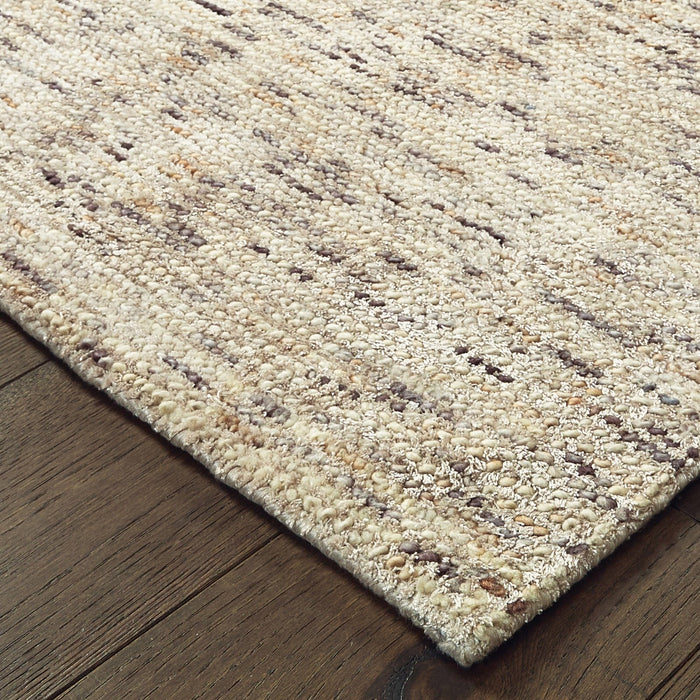 Oriental Weavers Lucent 45908 Ivory/ Sand 5' x 8' Indoor Area Rug L45908152244ST