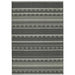 Oriental Weavers Luna 1802K Black/ Ivory 9'10"" x 12'10"" Indoor Area Rug L1802K300390ST