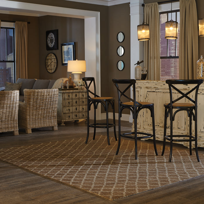 Oriental Weavers Maddox 56503 Brown/ Blue 3'6"" x 5'6"" Indoor Area Rug M56503107168ST