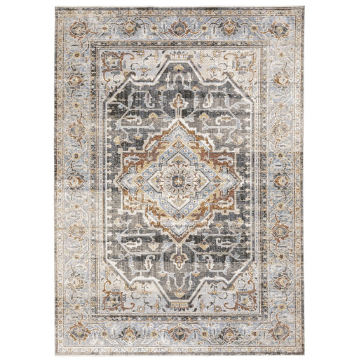 Oriental Weavers Maharaja 1803X Grey/ Blue 7'10"" x 10'10"" Indoor Area Rug M1803X240340ST