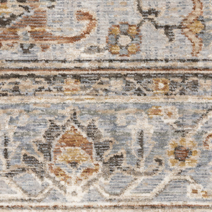Oriental Weavers Maharaja 1803X Grey/ Blue 9'10"" x 12'10"" Indoor Area Rug M1803X300394ST