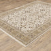 Oriental Weavers Maharaja 001J1 Ivory/ Gold 7'10"" x 10'10"" Indoor Area Rug M001J1240340ST