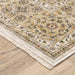 Oriental Weavers Maharaja 001J1 Ivory/ Gold 7'10"" x 10'10"" Indoor Area Rug M001J1240340ST