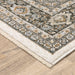 Oriental Weavers Maharaja 2061N Ivory/ Grey 9'10"" x 12'10"" Indoor Area Rug M2061N300394ST