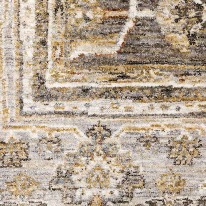 Oriental Weavers Maharaja 040M1 Beige/ Grey 6'7"" x 9'6"" Indoor Area Rug M040M1200296ST