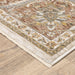 Oriental Weavers Maharaja 5091Q Rust/ Ivory 6'7"" x 9'6"" Indoor Area Rug M5091Q200296ST