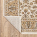 Oriental Weavers Maharaja 5091W Ivory/ Gold 9'10"" x 12'10"" Indoor Area Rug M5091W300394ST