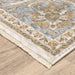 Oriental Weavers Maharaja 5091Z Ivory/ Blue 9'10"" x 12'10"" Indoor Area Rug M5091Z300394ST