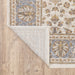 Oriental Weavers Maharaja 5091Z Ivory/ Blue 9'10"" x 12'10"" Indoor Area Rug M5091Z300394ST