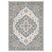 Oriental Weavers Maharaja 051F1 Blue/ Ivory 6'7"" x 9'6"" Indoor Area Rug M051F1200296ST