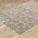 Oriental Weavers Maharaja 532D1 Grey/ Tan 9'10"" x 12'10"" Indoor Area Rug M532D1300394ST