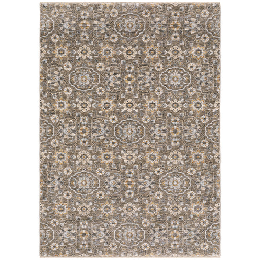Oriental Weavers Maharaja 532D1 Grey/ Tan 9'10"" x 12'10"" Indoor Area Rug M532D1300394ST