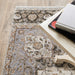 Oriental Weavers Maharaja 660J1 Ivory/ Blue 7'10"" x 10'10"" Indoor Area Rug M660J1240340ST