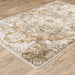 Oriental Weavers Maharaja 661C1 Gold/ Ivory 7'10"" x 10'10"" Indoor Area Rug M661C1240340ST