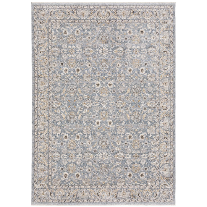 Oriental Weavers Maharaja 070E1 Blue/ Ivory 7'10"" x 10'10"" Indoor Area Rug M070E1240340ST