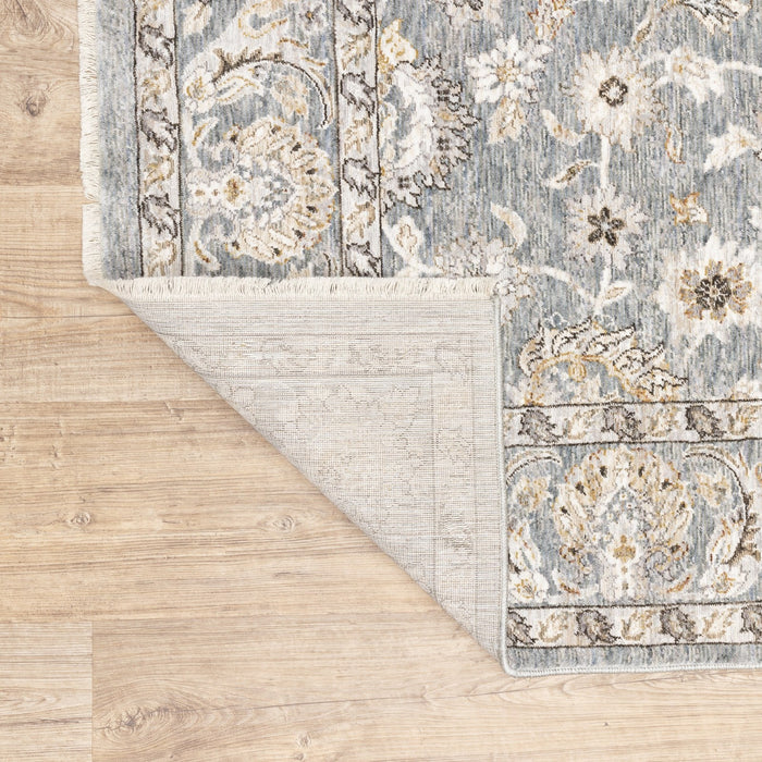 Oriental Weavers Maharaja 070E1 Blue/ Ivory 7'10"" x 10'10"" Indoor Area Rug M070E1240340ST