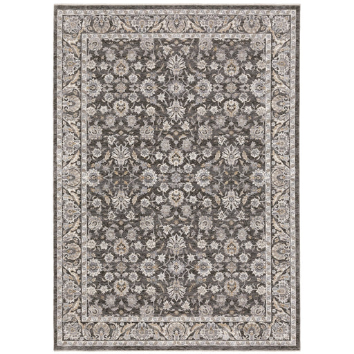 Oriental Weavers Maharaja 070N1 Grey/ Ivory 7'10"" x 10'10"" Indoor Area Rug M070N1240340ST