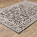 Oriental Weavers Maharaja 070N1 Grey/ Ivory 7'10"" x 10'10"" Indoor Area Rug M070N1240340ST