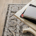 Oriental Weavers Maharaja 070N1 Grey/ Ivory 9'10"" x 12'10"" Indoor Area Rug M070N1300394ST