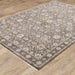 Oriental Weavers Maharaja 071N1 Grey/ Ivory 6'7"" x 9'6"" Indoor Area Rug M071N1200296ST