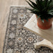 Oriental Weavers Maharaja 071N1 Grey/ Ivory 6'7"" x 9'6"" Indoor Area Rug M071N1200296ST