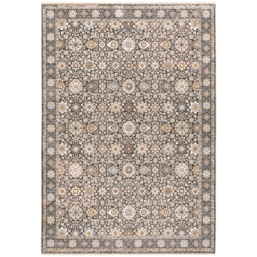 Oriental Weavers Maharaja 071N1 Grey/ Ivory 6'7"" x 9'6"" Indoor Area Rug M071N1200296ST