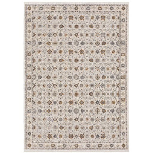 Oriental Weavers Maharaja 071W1 Ivory/ Gold 7'10"" x 10'10"" Indoor Area Rug M071W1240340ST