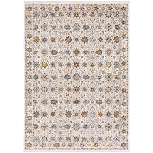 Oriental Weavers Maharaja 071W1 Ivory/ Gold 9'10"" x 12'10"" Indoor Area Rug M071W1300394ST