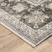 Oriental Weavers Maharaja 091E1 Grey/ Blue 6'7"" x 9'6"" Indoor Area Rug M091E1200296ST