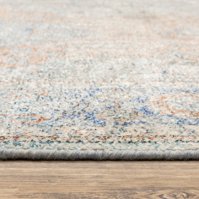 Oriental Weavers Malabar 45301 Blue/ Red 8' x 10' Indoor Area Rug M45301243304ST