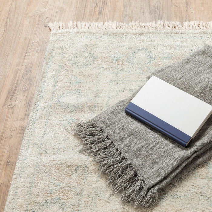 Oriental Weavers Malabar 45303 Beige/ Grey 10' x 13' Indoor Area Rug M45303304396ST