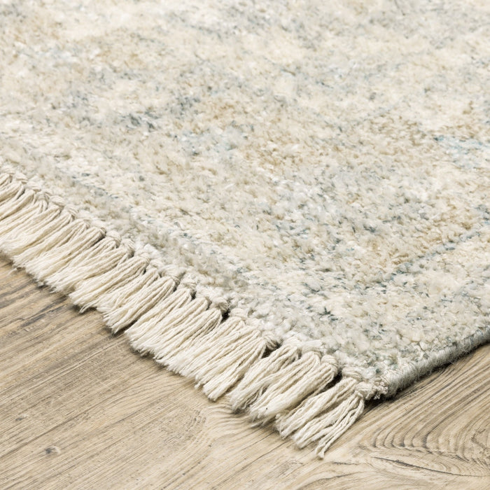 Oriental Weavers Malabar 45303 Beige/ Grey 10' x 13' Indoor Area Rug M45303304396ST