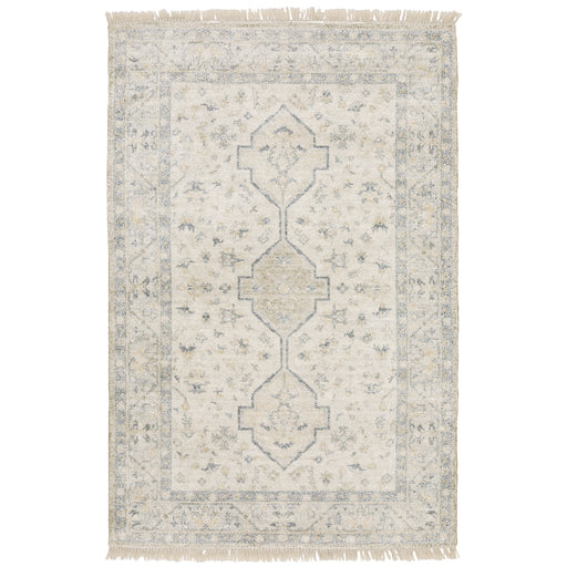 Oriental Weavers Malabar 45304 Beige/ Charcoal 8' x 10' Indoor Area Rug M45304243304ST