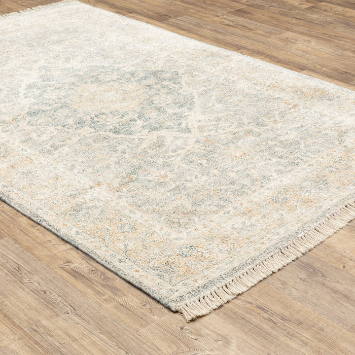 Oriental Weavers Malabar 45307 Grey/ Beige 10' x 13' Indoor Area Rug M45307304396ST