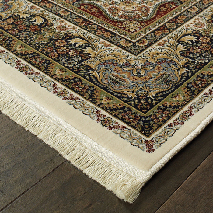 Oriental Weavers Masterpiece 111W2 Ivory/ Multi 6'7"" x 9'6"" Indoor Area Rug M111W2200290ST