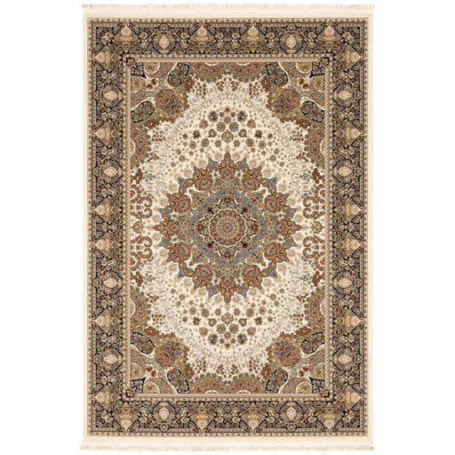 Oriental Weavers Masterpiece 1802W Ivory/ Multi 9'10"" x 12'10"" Indoor Area Rug M1802W300390ST
