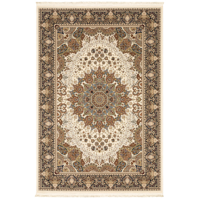 Oriental Weavers Masterpiece 1802W Ivory/ Multi 7'10"" x 10'10"" Indoor Area Rug M1802W240330ST