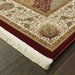 Oriental Weavers Masterpiece 530M2 Red/ Multi 7'10"" x 10'10"" Indoor Area Rug M530M2240330ST